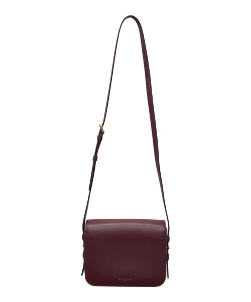 maison kitsune（メゾンキツネ）maison kitsune (メゾンキツネ) EDIE BAG ワインレッド サイズ:下記参照の古着・服飾アイテム