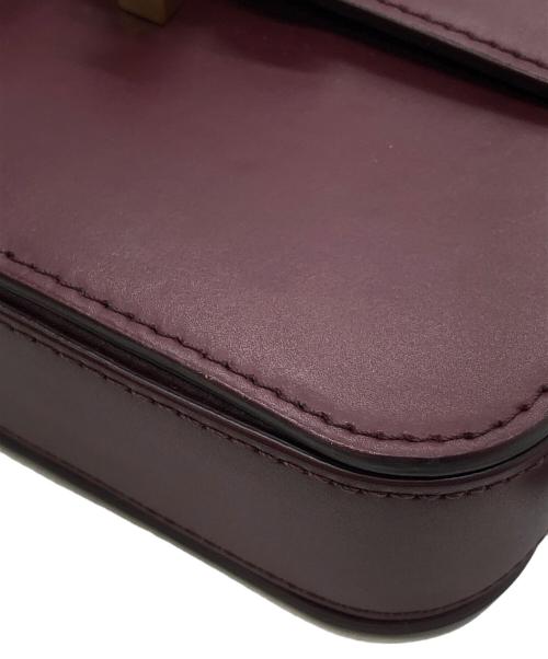 maison kitsune（メゾンキツネ）maison kitsune (メゾンキツネ) EDIE BAG ワインレッド サイズ:下記参照の古着・服飾アイテム