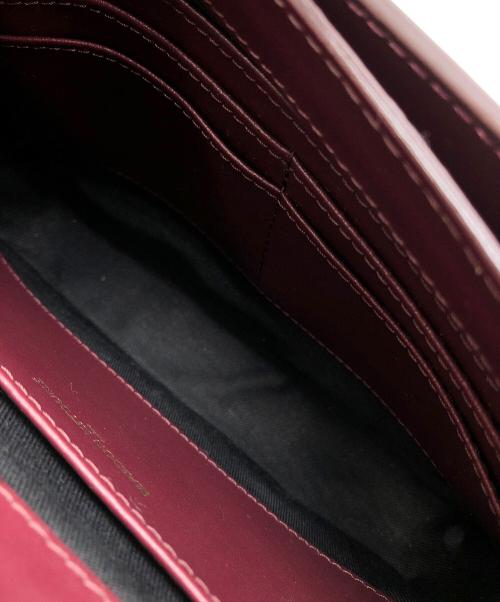 maison kitsune（メゾンキツネ）maison kitsune (メゾンキツネ) EDIE BAG ワインレッド サイズ:下記参照の古着・服飾アイテム