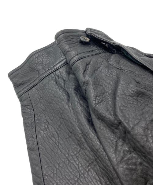 Christian Dior MONSIEUR（クリスチャンディオールムッシュ）Christian Dior MONSIEUR (クリスチャンディオールムッシュ) フライトジャケット ブラック サイズ:Lの古着・服飾アイテム