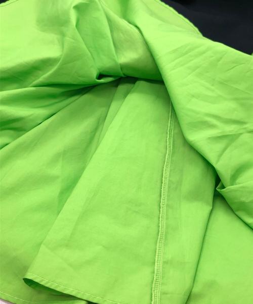 ENFOLD（エンフォルド）ENFOLD (エンフォルド) ダブルクロスレイヤーワンピース ネイビー サイズ:36の古着・服飾アイテム