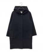 IENAイエナ）の古着「スーパー160 ダブルフェイス フードコート」｜ネイビー