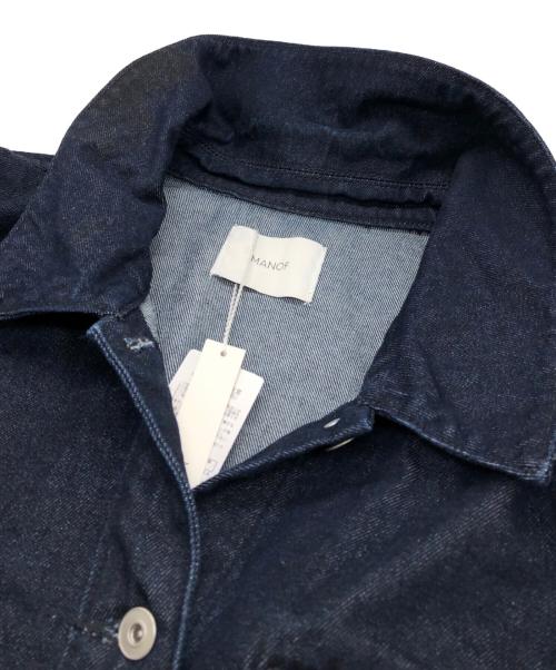 MANOF（マノフ）MANOF (マノフ) OVER SIZE DENIM JACKET インディゴ サイズ:Mの古着・服飾アイテム