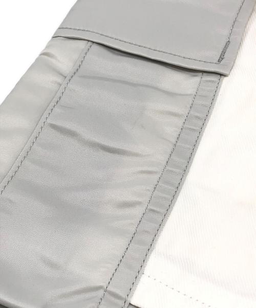 sacai（サカイ）sacai (サカイ) ドッキングカーゴショーツ ホワイト サイズ:3の古着・服飾アイテム