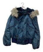 ALPHAアルファ）の古着「N-2B ECW PARKA」｜ネイビー