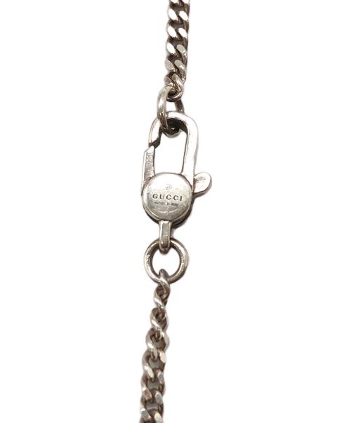GUCCI（グッチ）GUCCI (グッチ) ハートトップネックレス シルバーの古着・服飾アイテム