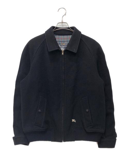 Burberry's（バーバリー）Burberry's (バーバリーズ) ウールボンバー ジャケット ネイビー サイズ:下記参照の古着・服飾アイテム