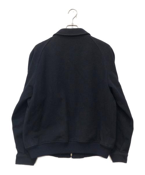 Burberry's（バーバリー）Burberry's (バーバリーズ) ウールボンバー ジャケット ネイビー サイズ:下記参照の古着・服飾アイテム