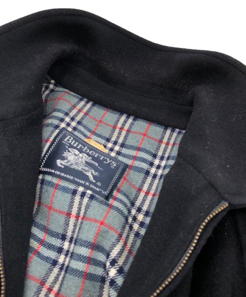 Burberry's（バーバリー）Burberry's (バーバリーズ) ウールボンバー ジャケット ネイビー サイズ:下記参照の古着・服飾アイテム