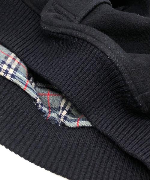 Burberry's（バーバリー）Burberry's (バーバリーズ) ウールボンバー ジャケット ネイビー サイズ:下記参照の古着・服飾アイテム