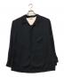 TOWN CRAFT（タウンクラフト）の古着「オープンカラーシャツ」｜ブラック