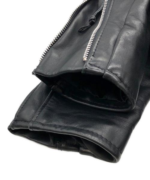 Schott（ショット）Schott (ショット) シングルライダースジャケット ブラック サイズ:36の古着・服飾アイテム
