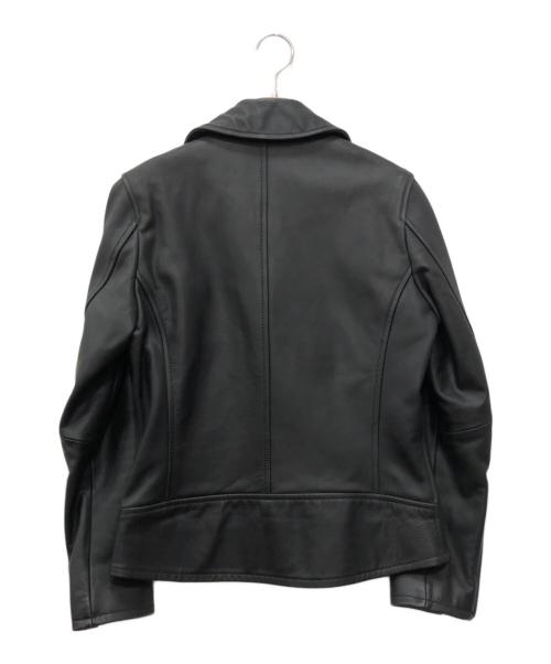 VANQUISH（ヴァンキッシュ）VANQUISH (ヴァンキッシュ) ダブルライダースジャケット ブラック サイズ:Sの古着・服飾アイテム