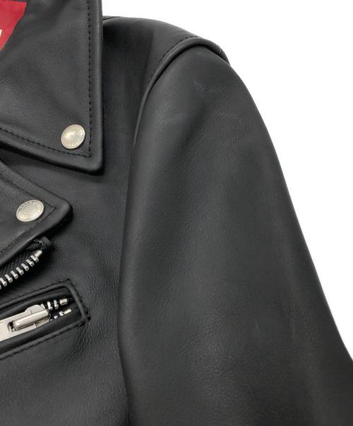 VANQUISH（ヴァンキッシュ）VANQUISH (ヴァンキッシュ) ダブルライダースジャケット ブラック サイズ:Sの古着・服飾アイテム