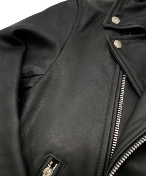 VANQUISH（ヴァンキッシュ）VANQUISH (ヴァンキッシュ) ダブルライダースジャケット ブラック サイズ:Sの古着・服飾アイテム