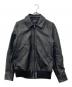 A.P.C.（アーペーセー）の古着「MOTO BLOUSON」｜ブラック