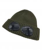 C.P COMPANYシーピーカンパニー）の古着「Goggle ビーニー」｜グリーン