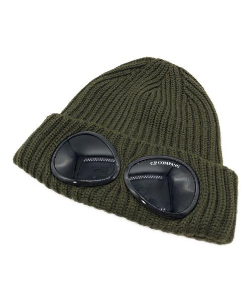 C.P COMPANY（シーピーカンパニー）C.P COMPANY (シーピーカンパニー) Goggle ビーニー グリーン サイズ:下記参照の古着・服飾アイテム