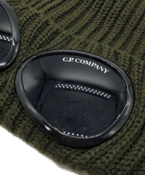 C.P COMPANY（シーピーカンパニー）C.P COMPANY (シーピーカンパニー) Goggle ビーニー グリーン サイズ:下記参照の古着・服飾アイテム