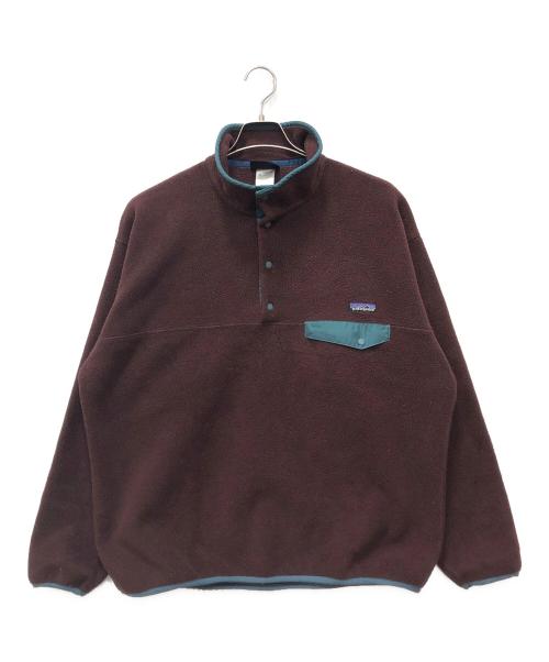 Patagonia（パタゴニア）Patagonia (パタゴニア) シンチラ・スナップT・プルオーバー ボルドー サイズ:Lの古着・服飾アイテム