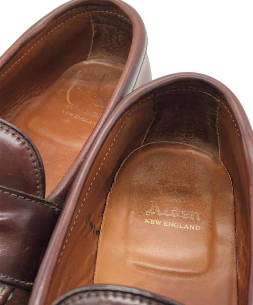 Alden（オールデン）Alden (オールデン) コインローファー ブラウン サイズ:8 1/2Dの古着・服飾アイテム