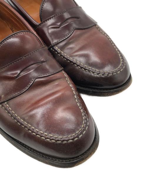 Alden（オールデン）Alden (オールデン) コインローファー ブラウン サイズ:8 1/2Dの古着・服飾アイテム