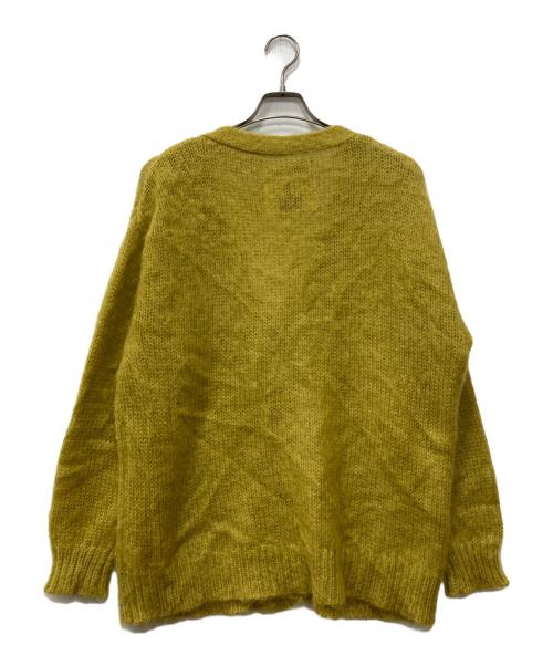DAIRIKU（ダイリク）DAIRIKU (ダイリク) Molly Mohair Knit イエロー サイズ:FREEの古着・服飾アイテム