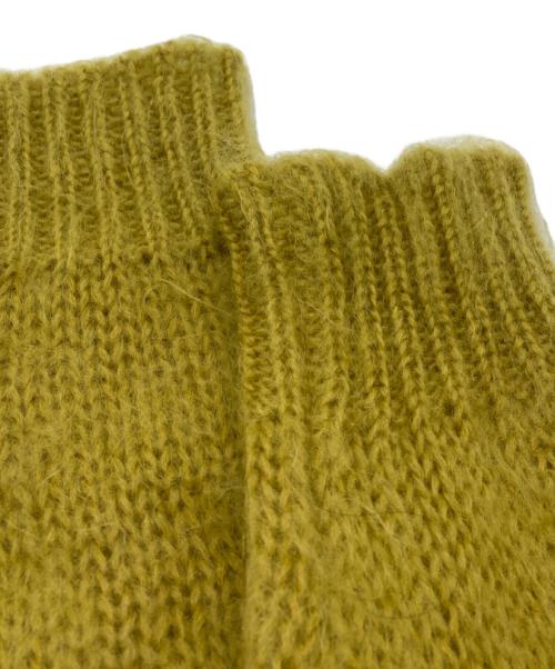 DAIRIKU（ダイリク）DAIRIKU (ダイリク) Molly Mohair Knit イエロー サイズ:FREEの古着・服飾アイテム
