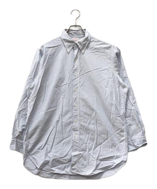 BROOKS BROTHERS（ブルックスブラザーズ）BROOKS BROTHERS (ブルックスブラザーズ) ストライプシャツ ホワイト サイズ:15 1/2-32の古着・服飾アイテム