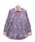 ETRO（エトロ）の古着「ペイズリー柄シャツ」｜パープル