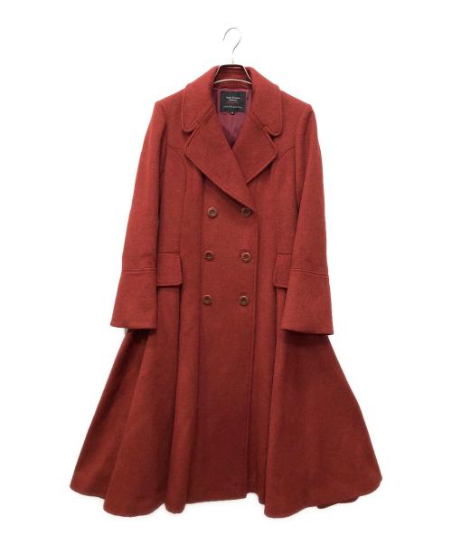 NAOKO KOMATSU COUTYRUERE（ナオココマツクチュリエール）NAOKO KOMATSU COUTYRUERE (ナオココマツクチュリエール) コート レッド サイズ:Mの古着・服飾アイテム