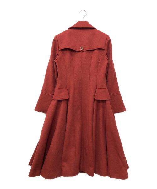 NAOKO KOMATSU COUTYRUERE（ナオココマツクチュリエール）NAOKO KOMATSU COUTYRUERE (ナオココマツクチュリエール) コート レッド サイズ:Mの古着・服飾アイテム