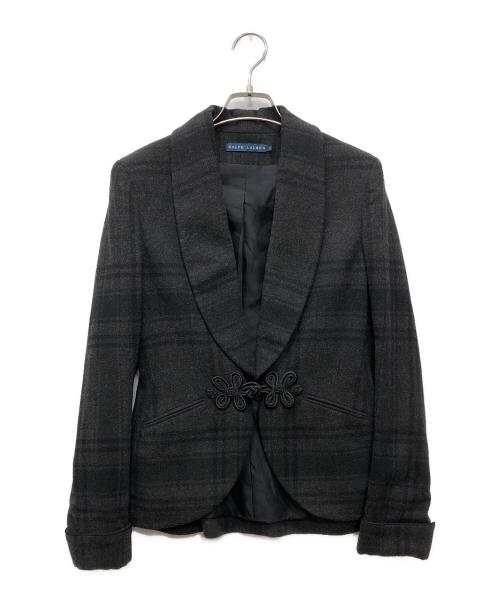 RALPH LAUREN（ラルフローレン）RALPH LAUREN (ラルフローレン) テーラードジャケット グレー サイズ:2の古着・服飾アイテム