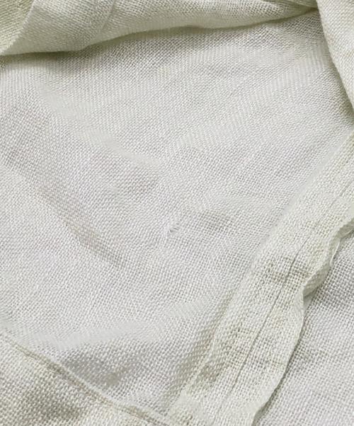 Mame Kurogouchi（マメクロゴウチ）Mame Kurogouchi (マメクロゴウチ) リネンシアートップ グリーン サイズ:1の古着・服飾アイテム