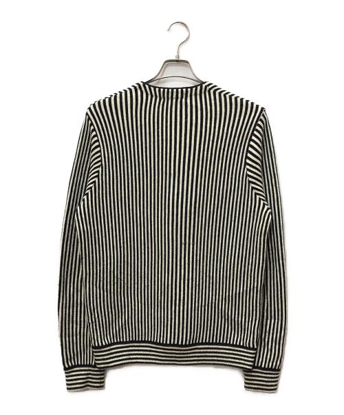 SUPREME（シュプリーム）SUPREME (シュプリーム) Micro stripe cardigan ブラック サイズ:Mの古着・服飾アイテム
