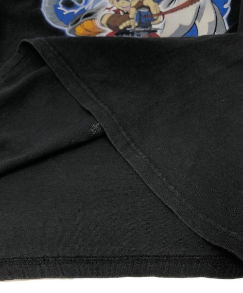 BEYBLADE（ベイブレード）BEYBLADE (ベイブレード) アニメTシャツ ブラック サイズ:Mの古着・服飾アイテム