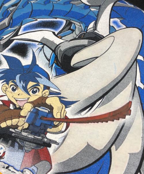 BEYBLADE（ベイブレード）BEYBLADE (ベイブレード) アニメTシャツ ブラック サイズ:Mの古着・服飾アイテム