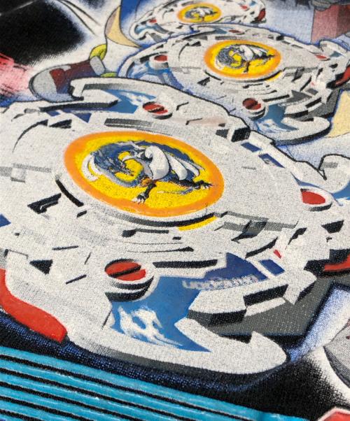 BEYBLADE（ベイブレード）BEYBLADE (ベイブレード) アニメTシャツ ブラック サイズ:Mの古着・服飾アイテム
