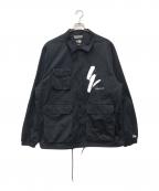 YOHJI YAMAMOTO×New Eraヨウジヤマモト×ニューエラ）の古着「Field Coach Jacket」｜ブラック