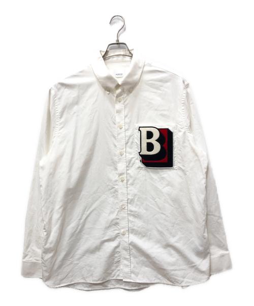 BURBERRY LONDON（バーバリーロンドン）BURBERRY LONDON (バーバリーロンドン) オーバーサイズシャツ ホワイト サイズ:XLの古着・服飾アイテム