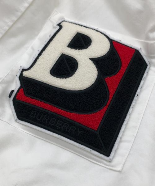 BURBERRY LONDON（バーバリーロンドン）BURBERRY LONDON (バーバリーロンドン) オーバーサイズシャツ ホワイト サイズ:XLの古着・服飾アイテム