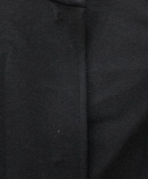 SHIPS（シップス）SHIPS (シップス) ウールダブルフェイスノーカラーコート ネイビー サイズ:36の古着・服飾アイテム