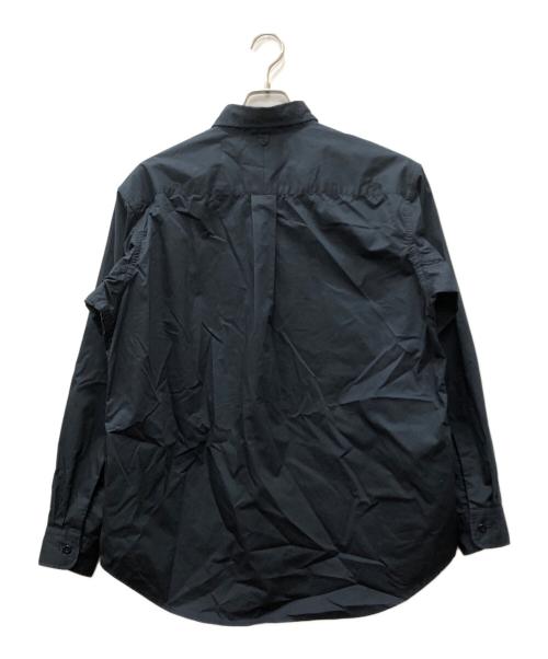 THE NORTHFACE PURPLELABEL（ザ・ノースフェイス パープルレーベル）THE NORTHFACE PURPLELABEL (ザ・ノースフェイス パープルレーベル) Double Pocket Field Work Shirt ネイビー サイズ:Mの古着・服飾アイテム