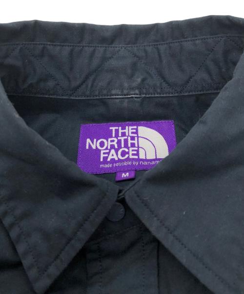 THE NORTHFACE PURPLELABEL（ザ・ノースフェイス パープルレーベル）THE NORTHFACE PURPLELABEL (ザ・ノースフェイス パープルレーベル) Double Pocket Field Work Shirt ネイビー サイズ:Mの古着・服飾アイテム