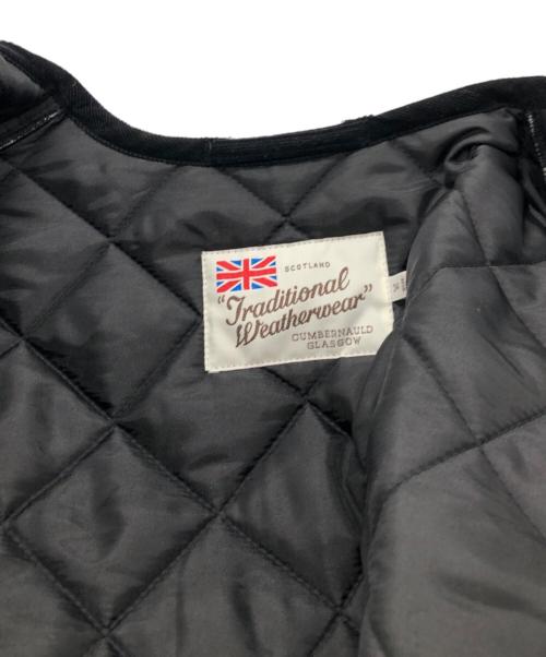 Traditional Weatherwear（トラディショナルウェザーウェア）Traditional Weatherwear (トラディショナルウェザーウェア) キルティングコート ブラック サイズ:XSの古着・服飾アイテム