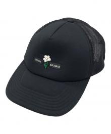 UNDERCOVER（アンダーカバー）の古着「CHAOS BALANCE メッシュキャップ」｜ブラック