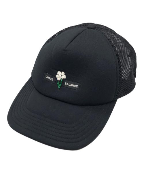 UNDERCOVER（アンダーカバー）UNDERCOVER (アンダーカバー) CHAOS BALANCE メッシュキャップ ブラック サイズ:下記参照の古着・服飾アイテム