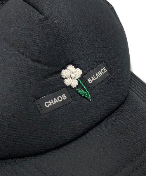 UNDERCOVER（アンダーカバー）UNDERCOVER (アンダーカバー) CHAOS BALANCE メッシュキャップ ブラック サイズ:下記参照の古着・服飾アイテム