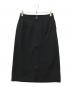 BORDERS at BALCONY（ボーダーズアットバルコニー）の古着「フロントジップスカート」｜ブラック