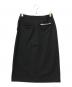 BORDERS at BALCONY (ボーダーズアットバルコニー) フロントジップスカート ブラック サイズ:36：12000円